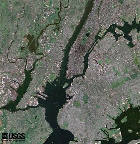 New York City From Satellite