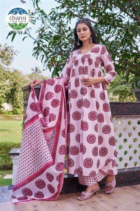 CHANSI TRENDZ KSHIRABDIJA Cotton Suits Wholesale | Amrah Wholesale