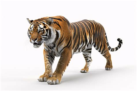 3D Tiger Graphic by Forhadx5 · Creative Fabrica