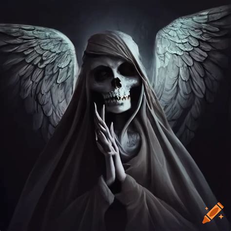The angel of death on Craiyon