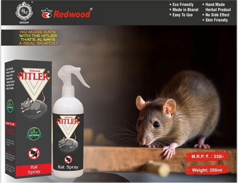 Hitler - Rat Spray | Herbal Rat Repellent For Home Kitchen | Rat Spray ...