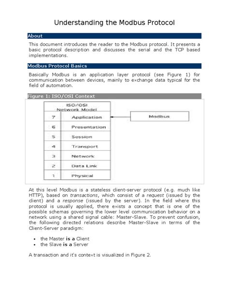 Modbus Protocol Basics 的图像结果