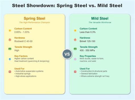 Image result for Making Spring Steel From Mild Steel