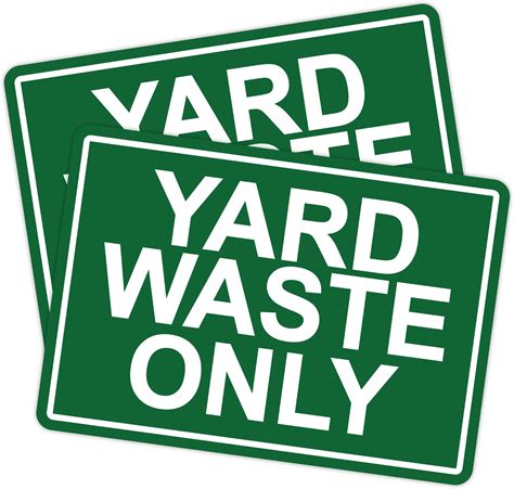Image result for Yard Waste Stickers