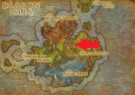 PvP vendor locations for the Dragon Isles in WoW Dragonflight