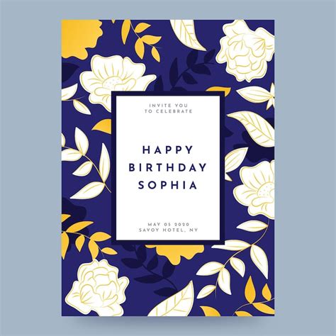 Birthday card Vectors - Download Free High-Quality Vectors from Freepik ...
