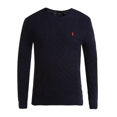 Buy Men Navy Solid Long Sleeve Sweater Online at The Collective - 635294
