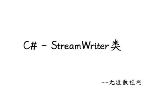 Image result for How to Use StreamWriter C