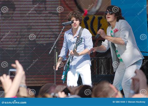 Jonas Brothers editorial stock image. Image of universal - 5861444
