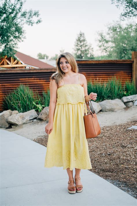 Yellow Midi Sundress - By Lauren M