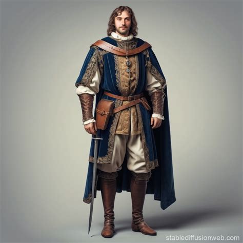 Noble Medieval Man | Stable Diffusion Online