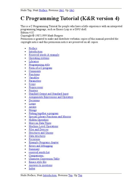 C Tutorial PDF 的图像结果