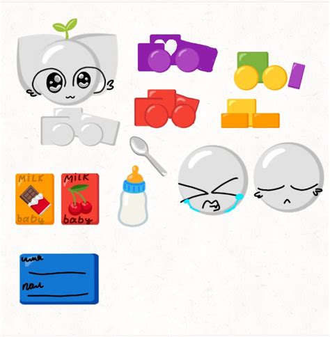 emoji cat baby by tyra | Paper doll template, Free printable paper dolls, Free emoji
