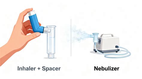 Spacer vs Nebulizer for Asthma: Speed, Ease, When to Use
