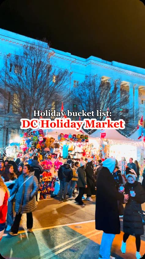 Downtown Dc Holiday Market Hours And Location
