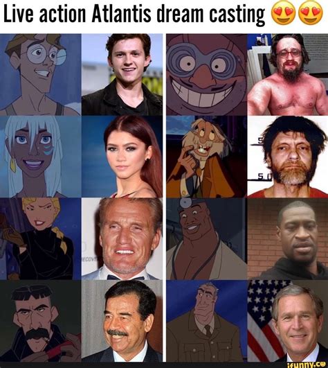 Live action Atlantis dream casting IN - iFunny