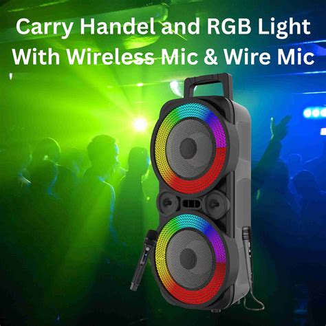 Buy YAROH Rambo (BLUETOOTH TROLLEY SPEAKER) HD Stereo Sound With ...