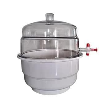 POLYLAB Polypropylene Vacuum Desiccator, 250 mm : Amazon.in: Industrial ...