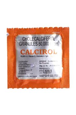 Calcirol Sachet 1 gm | Uses, Side Effects, Price | Apollo Pharmacy