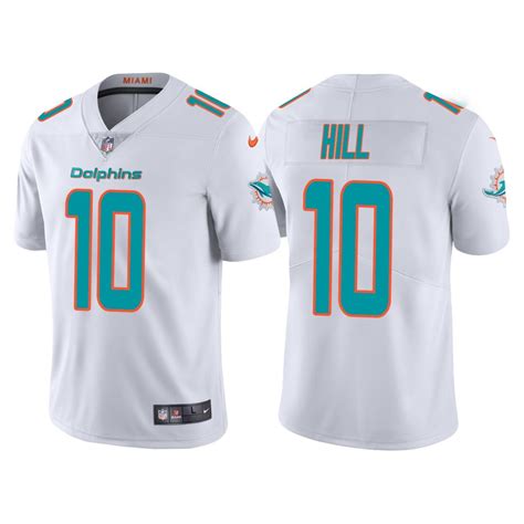 Men & Youth #10 Tyreek Hill Miami Dolphins Color Rush Limited White Jersey