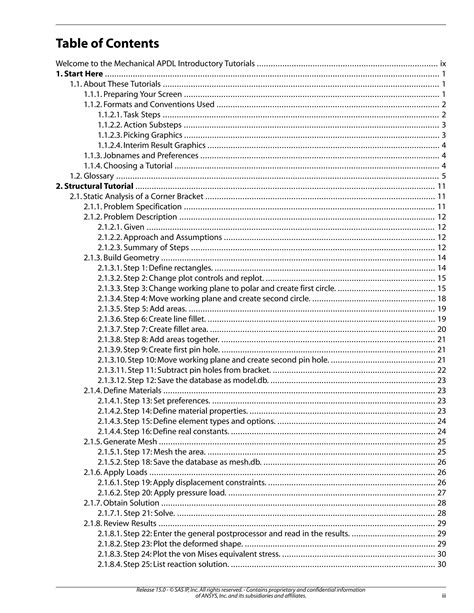Mechanical APDL Tutorial 的图像结果