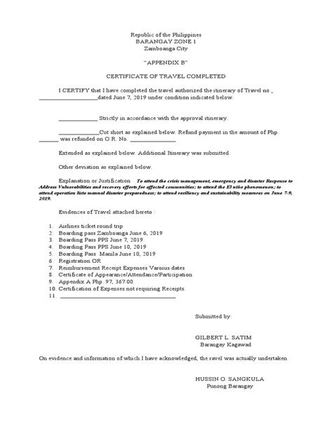 How to Fill Up Appendix B Form 的图像结果