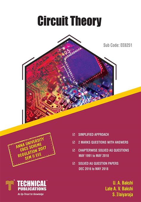 Circuit Theory for Anna University R17 CBCS (II- EEE -EE8251) eBook : U ...