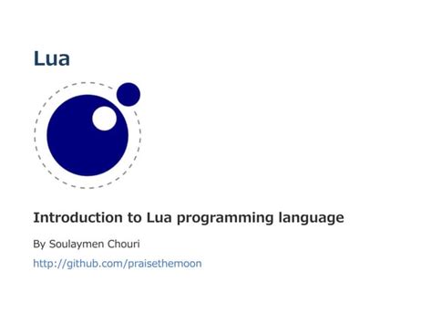 Image result for Introduction to Lua