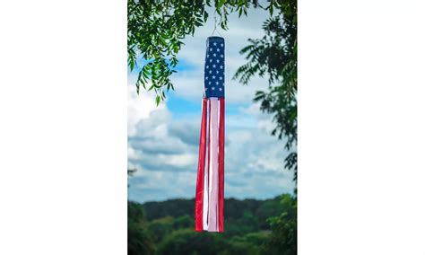 American Flag Windsock 60" Sh... | Groupon Goods