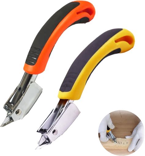 2PCS Staple Remover,Staple Remover Tool,Upholstery Staple Remover ...