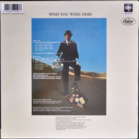 Pink Floyd Wish You Were Here Vinyl