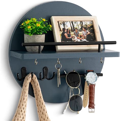 Amazon.com: dreampossible Key Holder for Wall Decorative with Shelf and ...