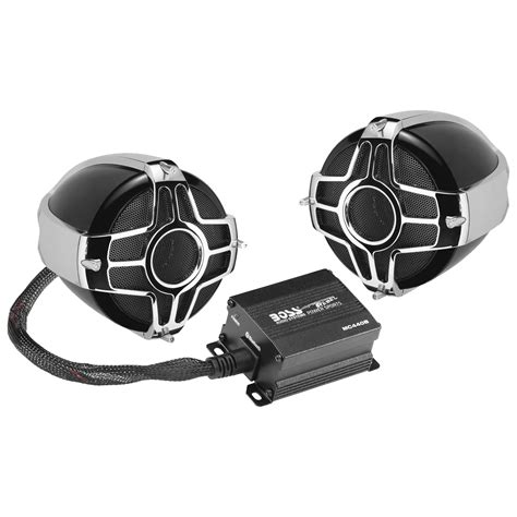 BOSS Audio Systems MC440B Motorcycle Speaker India | Ubuy