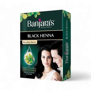 Banjaras Brazilian Henna For Black Hair Color - Price in India, Buy ...
