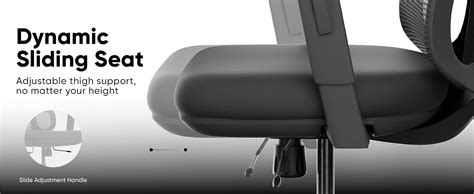 Frido AeroMesh Ergo Chair | Adjustable Armrests & Headrest | Lumbar ...