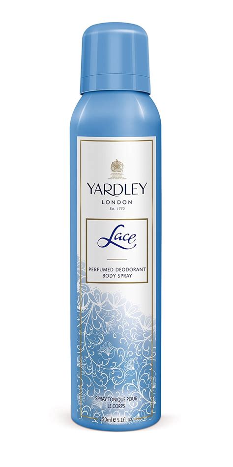 YARDLEY LONDON LACE PERFUMED DEODORANT BODY SPRAY Review, YARDLEY ...