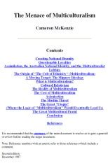 McKenzie Cameron - The menace of multiculturalism - Balder Ex-Libris