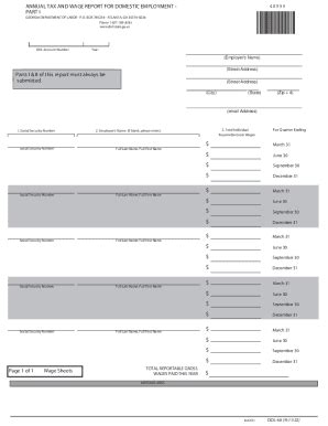 2014-2026 Form GA DOL-4N - Blank Fillable Template | Fill Out, Print ...