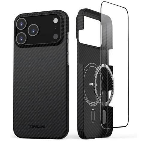 iPhone 17 Pro Max Case – Ultra Thin, MagSafe, Aramid Fiber