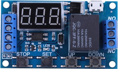 Eujgoov Delay On Off Switch Module, Timer Module, Timer India | Ubuy