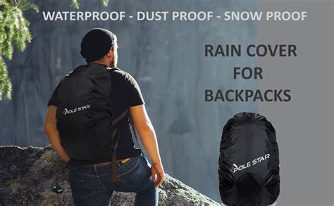 Buy POLESTAR Rain and Dust Cover for Backpack Bags with Pouch at Amazon.in