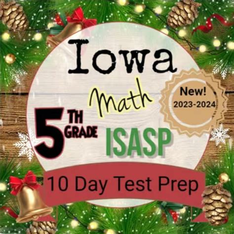 Iowa 5th Grade Math Test Prep; Print and Go for the ISASP! All ...