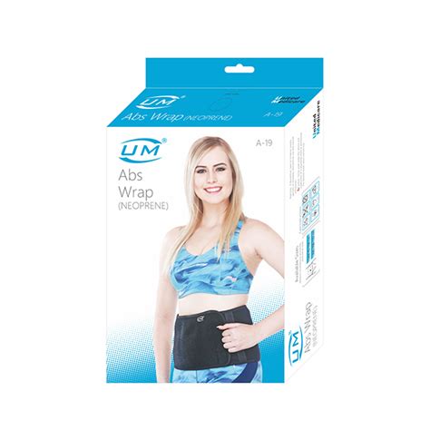 United Medicare Abs Wrap Neoprene A-19 (Universal) - Cureka
