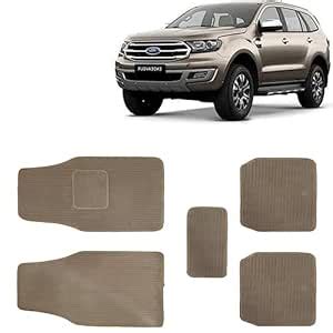 Kingsway Carpet Style Universal Car Mats for Ford Endeavour, 2019-2021 ...