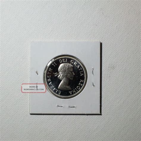 Canadian Silver Fifty Cent Coin Year 1964