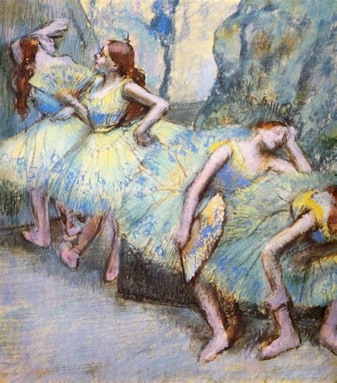 Ballet Dancers in the Wings - Edgar Degas | Impressionism | Pinterest ...