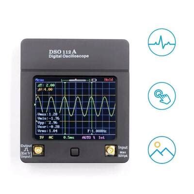 DSO112A TFT Touch Screen Oscilloscope 2MHz 5Ms/s Motorobit - Motorobit.com