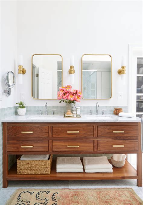 Natural Vanities For Small Bathrooms