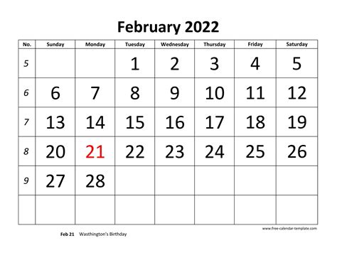 2022 calendar