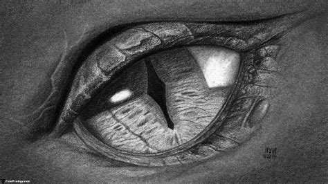 How to Draw a Dragon Eye, Smaug's Eye - FinalProdigy.com